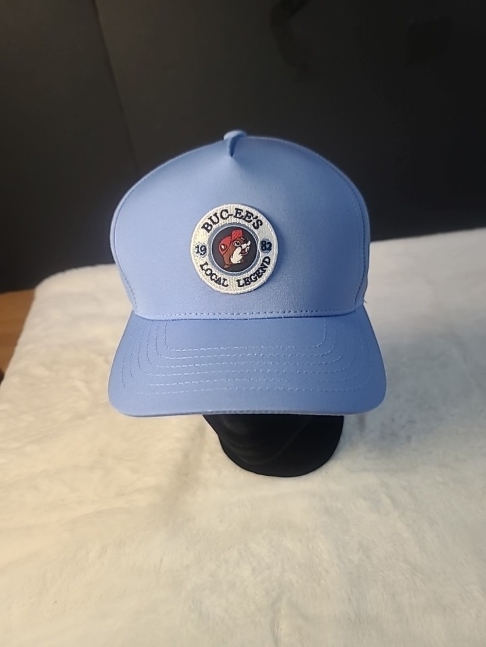 Buc-ee's Light Blue Trucker Hat - Local Legend Patch